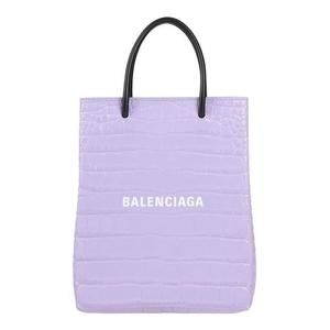 Balenciaga Leather Handbag Lilac